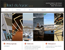 Tablet Screenshot of hoteldanazare.com